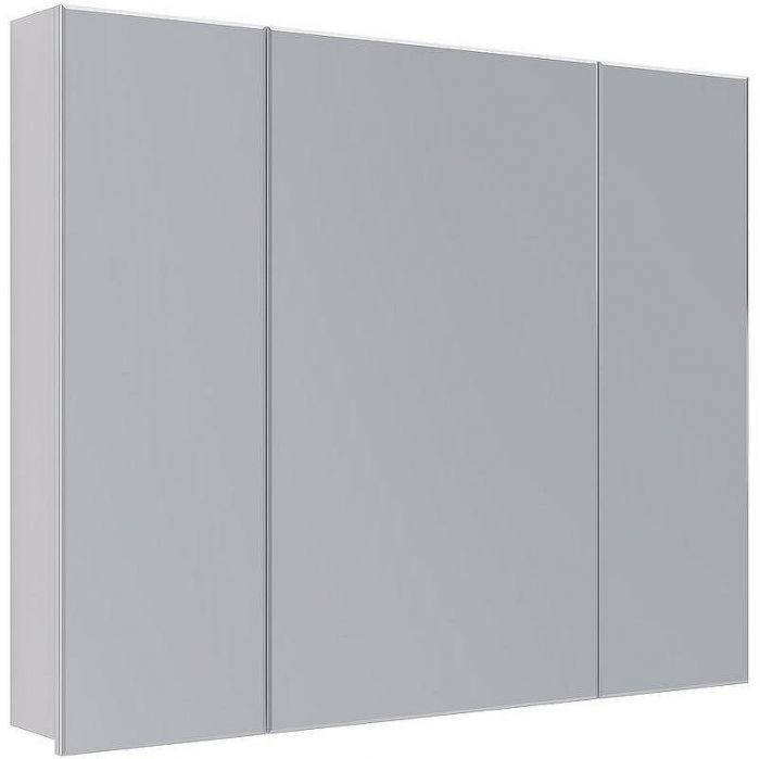 Зеркальный шкаф Lemark Universal 100 LM100ZS-U Белый глянец