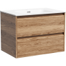 Тумба подвесная SANCOS под раковину Libra, дуб чарльстон 690х450х500 мм, LB70ECH Тумба подвесная SANCOS под раковину Libra, дуб чарльстон 690х450х500 мм, LB70ECH