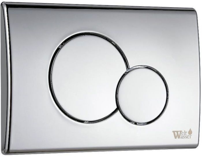 Комплект унитаза Vincea Globo VT1-14S с сиденьем Микролифт и инсталляцией WeltWasser WW Marberg 507 10000005949+10000005952 с клавишей смыва Хром глянцевый