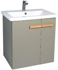 Тумба под раковину VIANT Мюнхен 70 VMUN70COH-T2STP подвесная Хаки