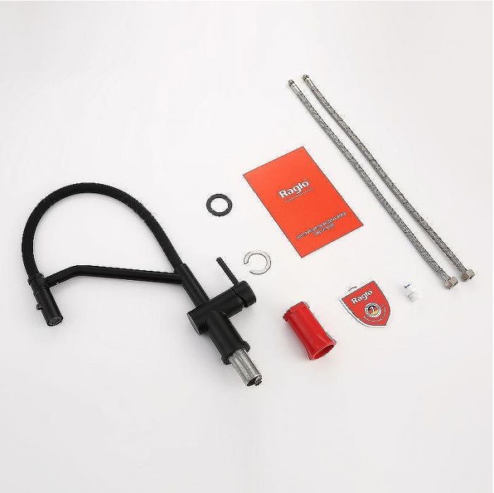 Смеситель для кухни Raglo R86.41.06 Черный матовый