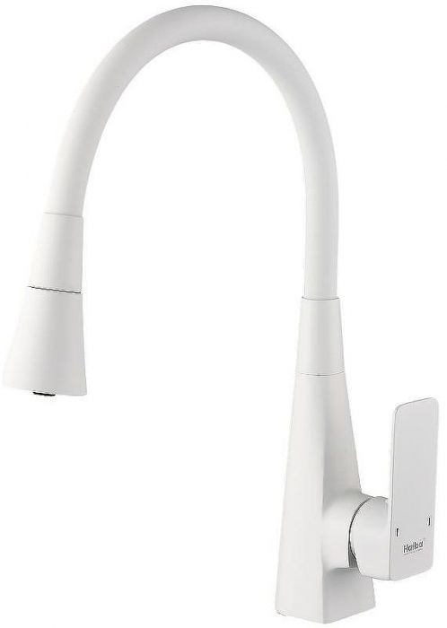 Смеситель для кухни Haiba HB73823-8 Белый матовый