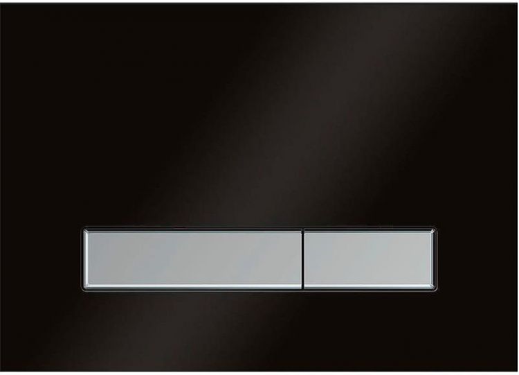 Клавиша смыва KK POL Vitrum Grande V1 SPP/124/0/K Черная глянцевая Сатин Клавиша смыва KK POL Vitrum Grande V1 SPP/124/0/K Черная глянцевая Сатин