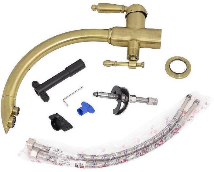 Смеситель для кухни Kaiser Vincent 31244-3 Бронза