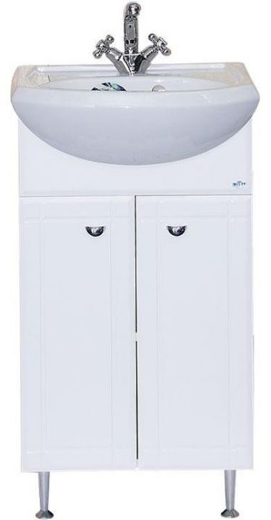 Тумба с раковиной Misty Соло 40 СО000000187 Белая