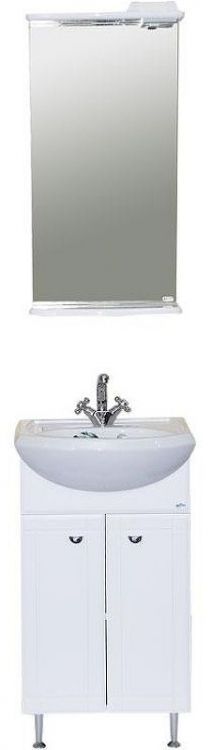 Тумба с раковиной Misty Соло 40 СО000000187 Белая