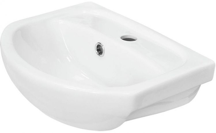 Тумба с раковиной Misty Соло 40 СО000000187 Белая