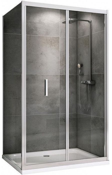 Душевой уголок Abber Sonnenstrand 110x70 AG07110-S70 профиль Хром стекло прозрачное