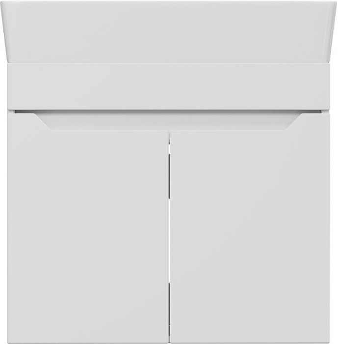 Тумба с раковиной DIWO Архангельск 60 подвесная цвет Белый