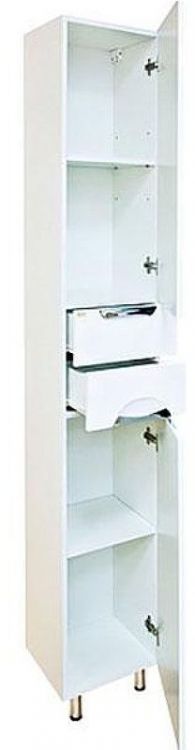 Шкаф пенал Misty Лаванда 35 R Э-Лав05035-011П Белый