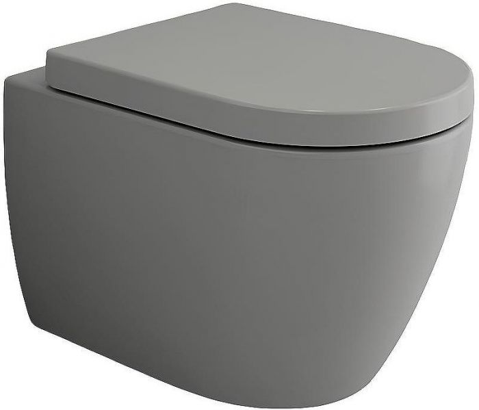 Унитаз Bocchi Venezia 1295-006-0129 подвесной Серый матовый без сиденья
