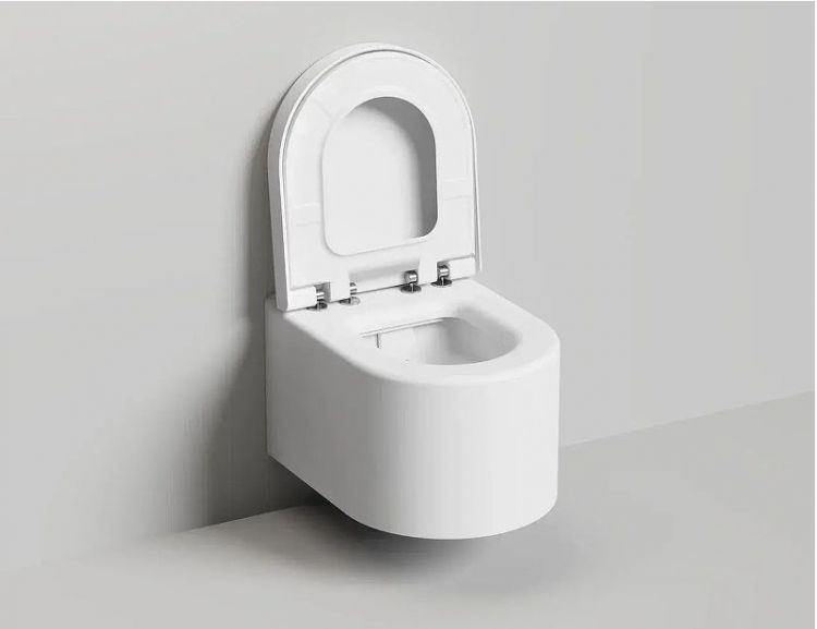 Унитаз Salini Gemelli 240121KSM подвесной цвет Белый матовый с сиденьем Микролифт