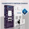 Комплект унитаза с инсталляцией Charus SET.121BT.DW.5 цвет Черный матовый с сиденьем Микролифт и клавишей смыва цвет Черный матовый