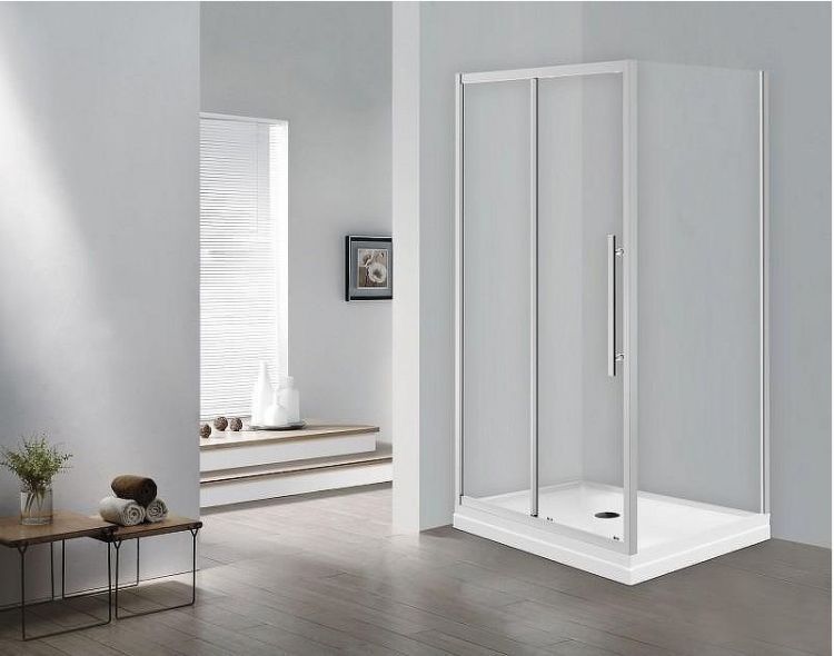 Душевой уголок Esbano Flex 120x80 ESOGF128PSC профиль Хром стекло прозрачное Душевой уголок Esbano Flex 120x80 ESOGF128PSC профиль Хром стекло прозрачное