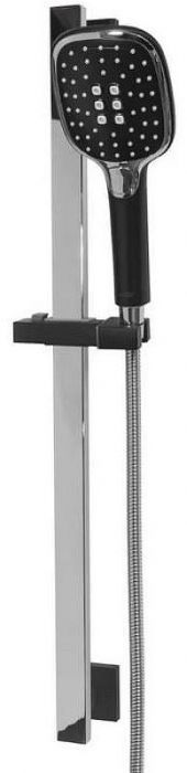 Комплект смесителей Hansberge Cubito H7077BC Черный матовый Хром