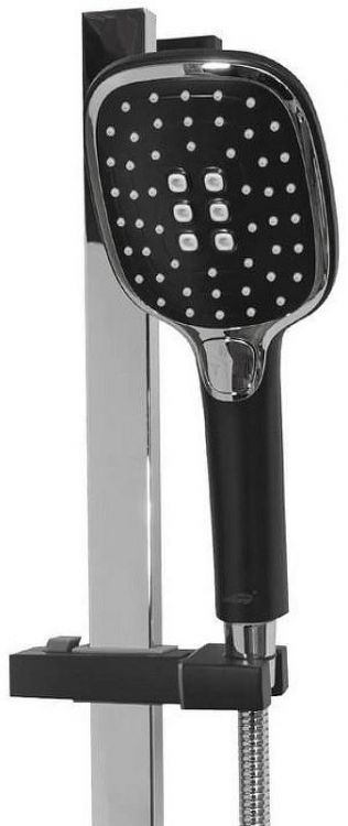 Комплект смесителей Hansberge Cubito H7077BC Черный матовый Хром Комплект смесителей Hansberge Cubito H7077BC Черный матовый Хром