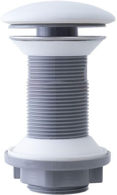 Донный клапан Allen Brau Fantasy 5.11001.21 click-clack Белый матовый