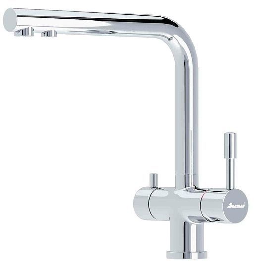 Смеситель для кухни Seaman Visconti SSL-7328-WP цвет Хром полированный