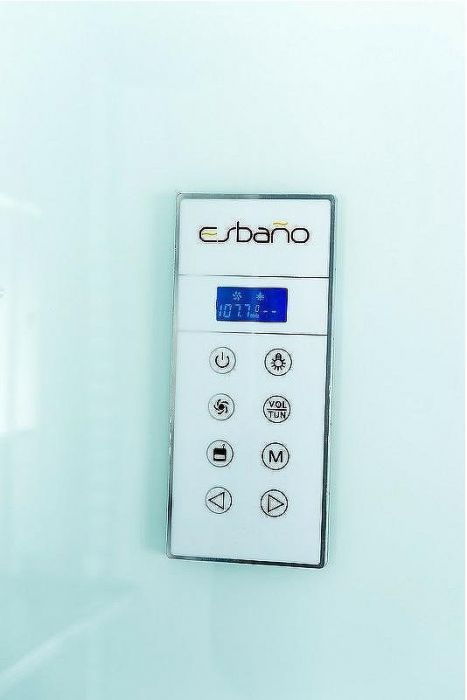 Душевая кабина Esbano ES-L100CKR 100x100 ESKL100CKR без гидромассажа