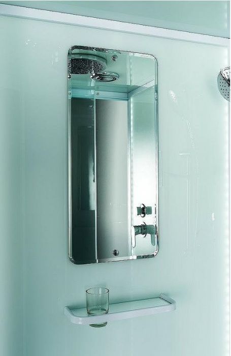 Душевая кабина Esbano ES-L100CKR 100x100 ESKL100CKR без гидромассажа