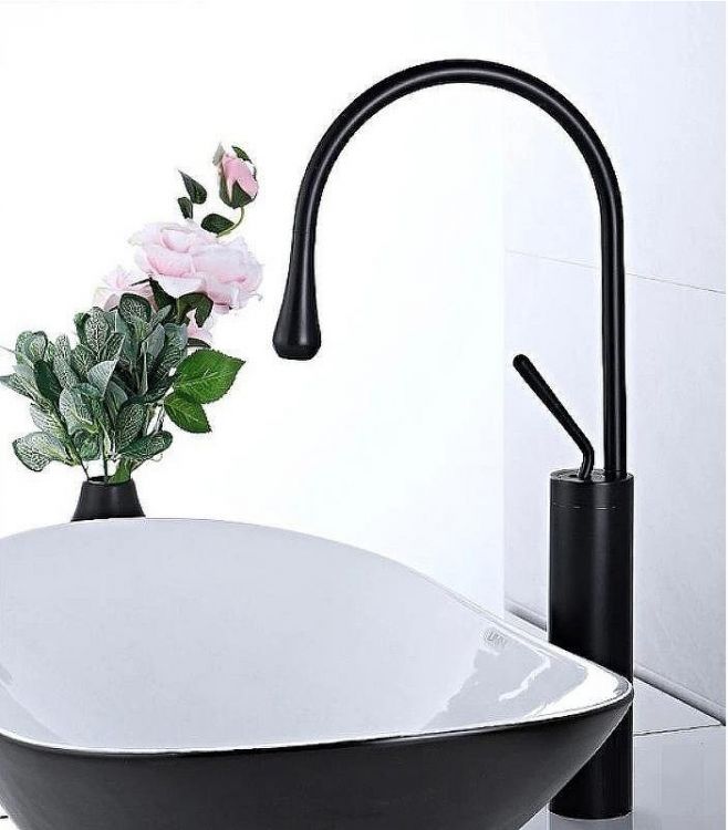 Смеситель для раковины Boch Mann Tropfen B XL BM9634 Черный матовый Смеситель для раковины Boch Mann Tropfen B XL BM9634 Черный матовый