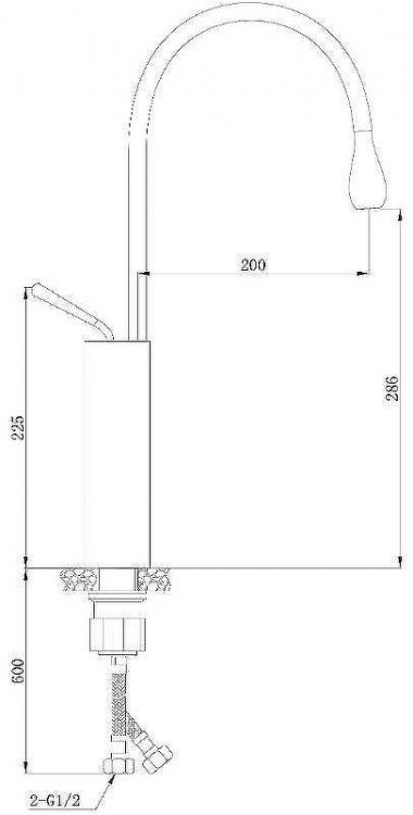 Смеситель для раковины Boch Mann Tropfen B XL BM9634 Черный матовый Смеситель для раковины Boch Mann Tropfen B XL BM9634 Черный матовый