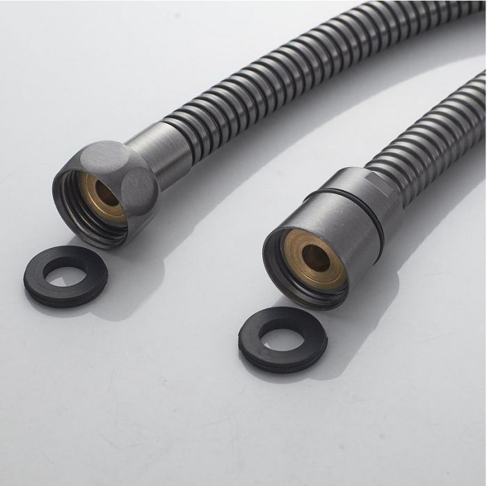 Смеситель для ванны Shevanik S5072T универсальный цвет Оружейная сталь