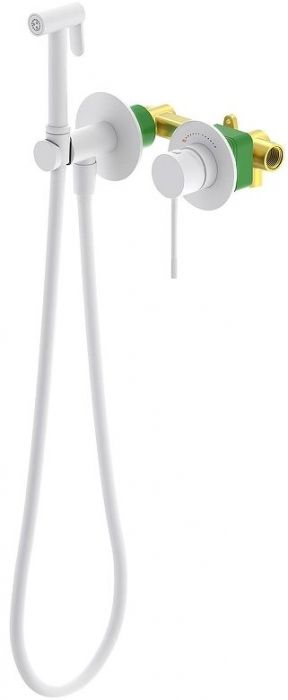 Гигиенический душ со смесителем Timo Saona 2339/16SM цвет Белый матовый