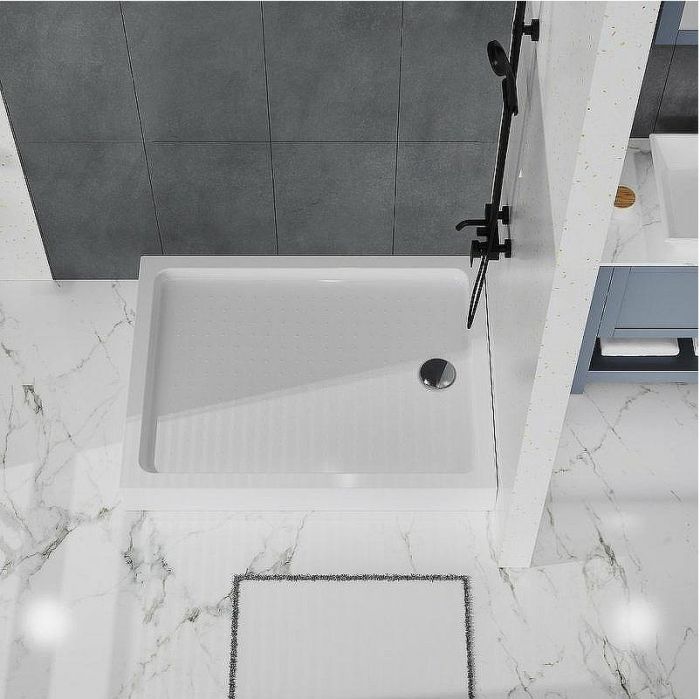 Акриловый поддон для душа BelBagno Tray 120x100 TRAY-BB-AH-120/100-15-W Белый