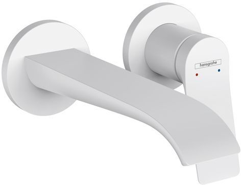 Hansgrohe Vivenis Смеситель для раковины. настенный. 195 ХР, цвет: белый матовый
