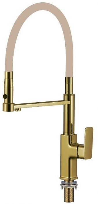 Смеситель для кухни Savol S-L1808C-12 цвет Бронза Бежевый