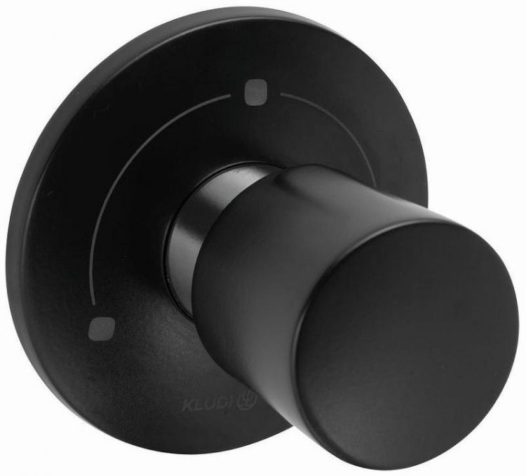 Переключатель потоков Kludi Balance 528468775 Черный Хром Переключатель потоков Kludi Balance 528468775 Черный Хром