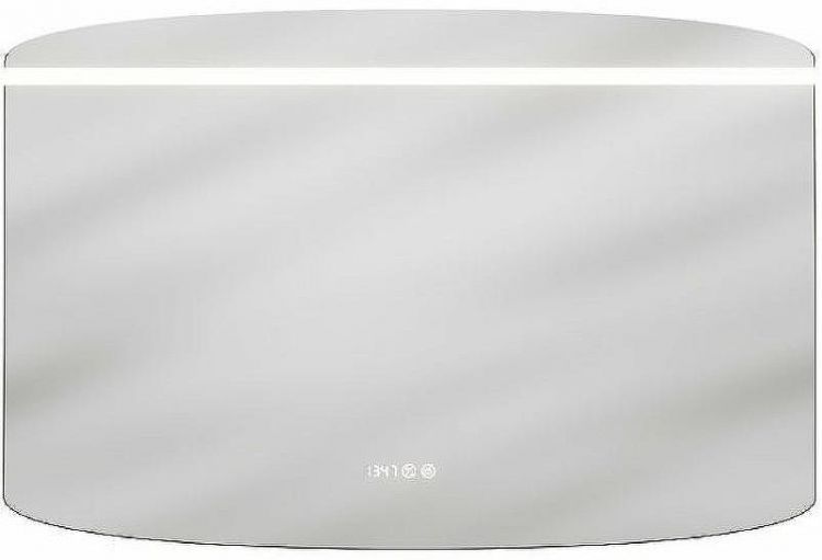 Зеркало Caprigo Софт 120 2063HW с подсветкой с сенсорным выключателем с подогревом и часами Зеркало Caprigo Софт 120 2063HW с подсветкой с сенсорным выключателем с подогревом и часами