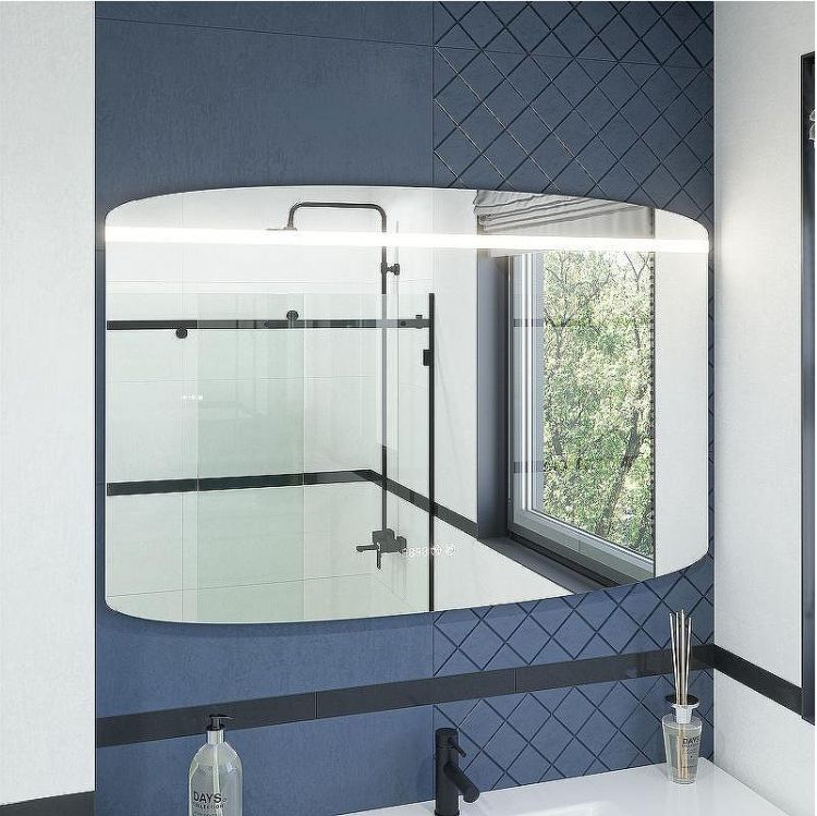 Зеркало Caprigo Софт 120 2063HW с подсветкой с сенсорным выключателем с подогревом и часами Зеркало Caprigo Софт 120 2063HW с подсветкой с сенсорным выключателем с подогревом и часами