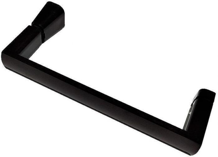 Душевой уголок Abber Schwarzer Diamant 100x80 AG30100B5-S80B5 профиль Черный стекло прозрачное