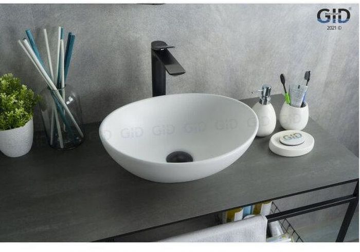 Раковина-чаша Gid Lago N900 41 51164 цвет Белый матовый