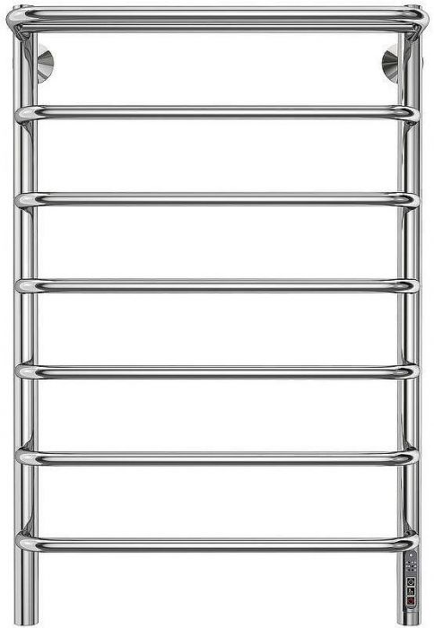 Электрический полотенцесушитель Larusso Стандарт П7 500х800 4670078536426 с полкой Хром