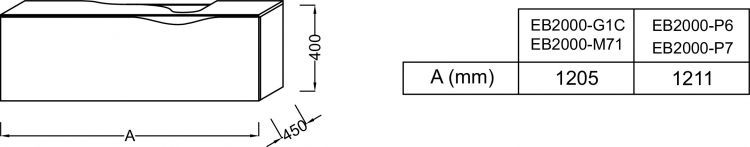 Тумба для ванной Jacob Delafon Stillness шириной 120 см с центральным расположением раковины, отделка - розовый лак [EB2000-M71]