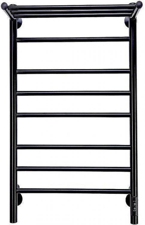Электрический полотенцесушитель Comfysan Luce EC-8 80x40 013592 с полкой Черный матовый