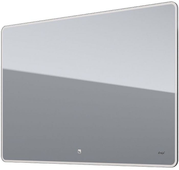 Зеркало Dreja Point 100 99.9030 с подсветкой Белый с сенсорным выключателем