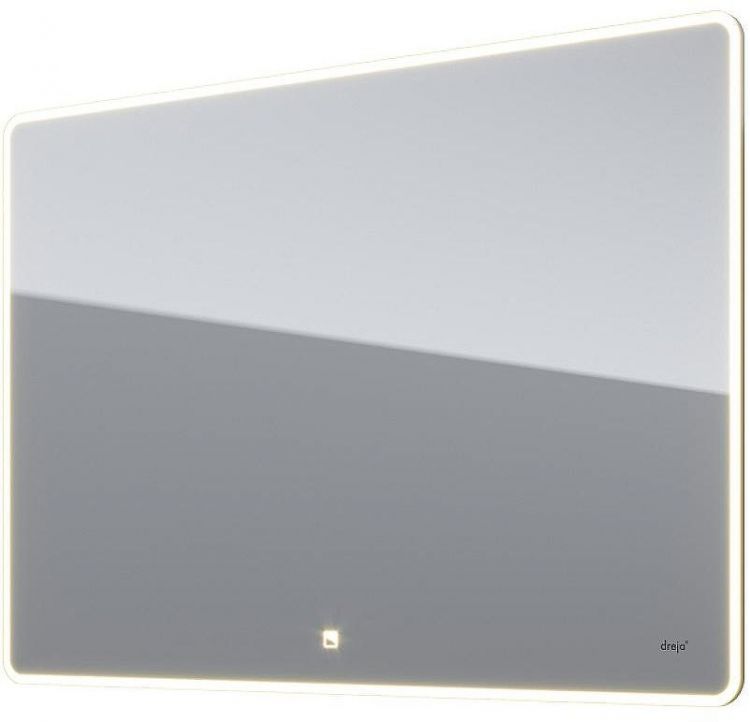 Зеркало Dreja Point 100 99.9030 с подсветкой Белый с сенсорным выключателем