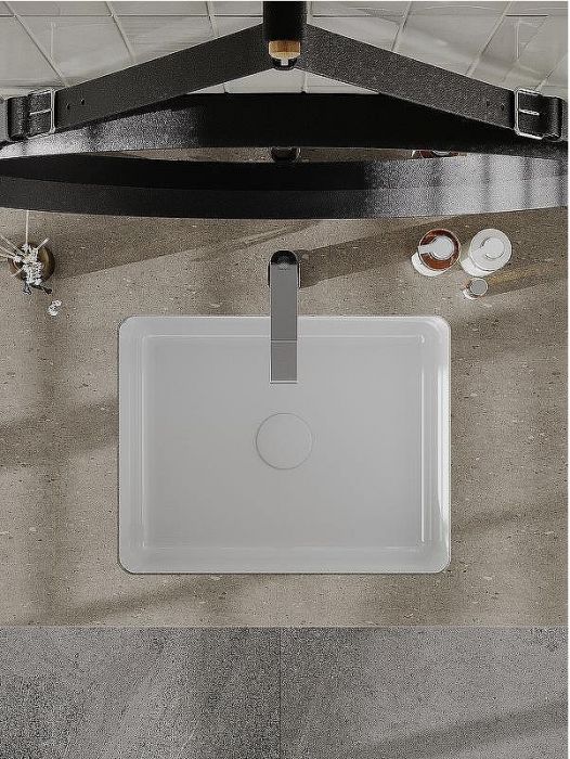 Раковина Orange 50 B02-500W Белая глянцевая