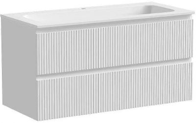 Тумба под раковину Sancos Snob T 100 SNT100W подвесная Bianco