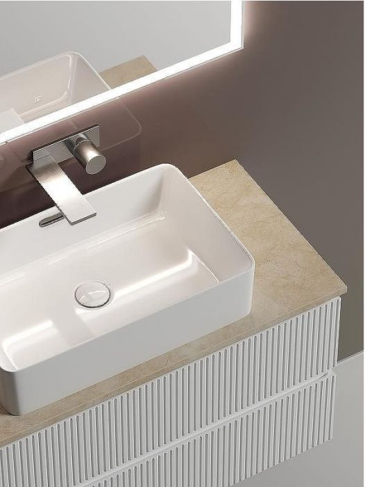 Тумба под раковину Sancos Snob T 100 SNT100W подвесная Bianco