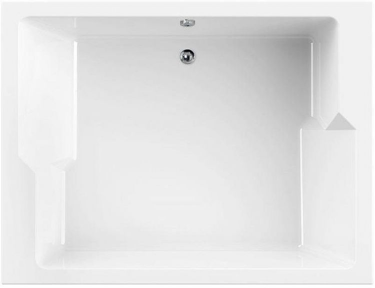 Акриловая ванна Cezares Plane Duo 190x145 PLANE_DUO-190-145-51-W37 без гидромассажа