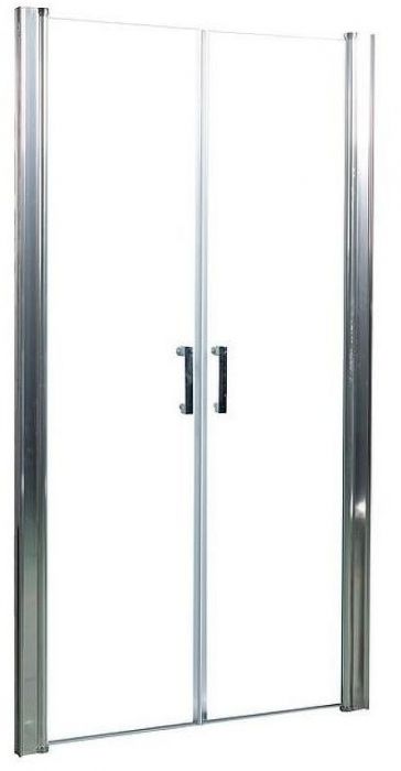 Душевая дверь River Suez 80 МТ 10000000740 профиль Матовый хром стекло матовое