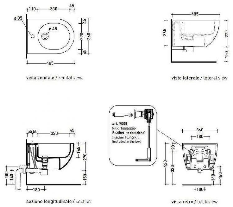 Flaminia App AP219 подвесное