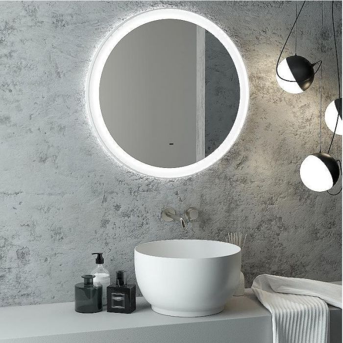 Зеркало Континент Planet D 700 ЗЛП1170 с подсветкой с бесконтактным выключателем