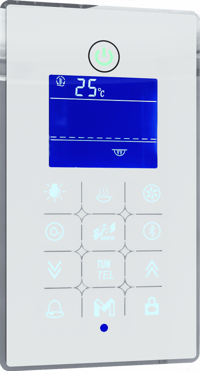 Душевая кабина TEUER Crystal D90-75 90х90 Душевая кабина TEUER Crystal D90-75 90х90