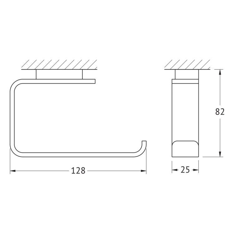 Держатель туалетной бумаги 8316